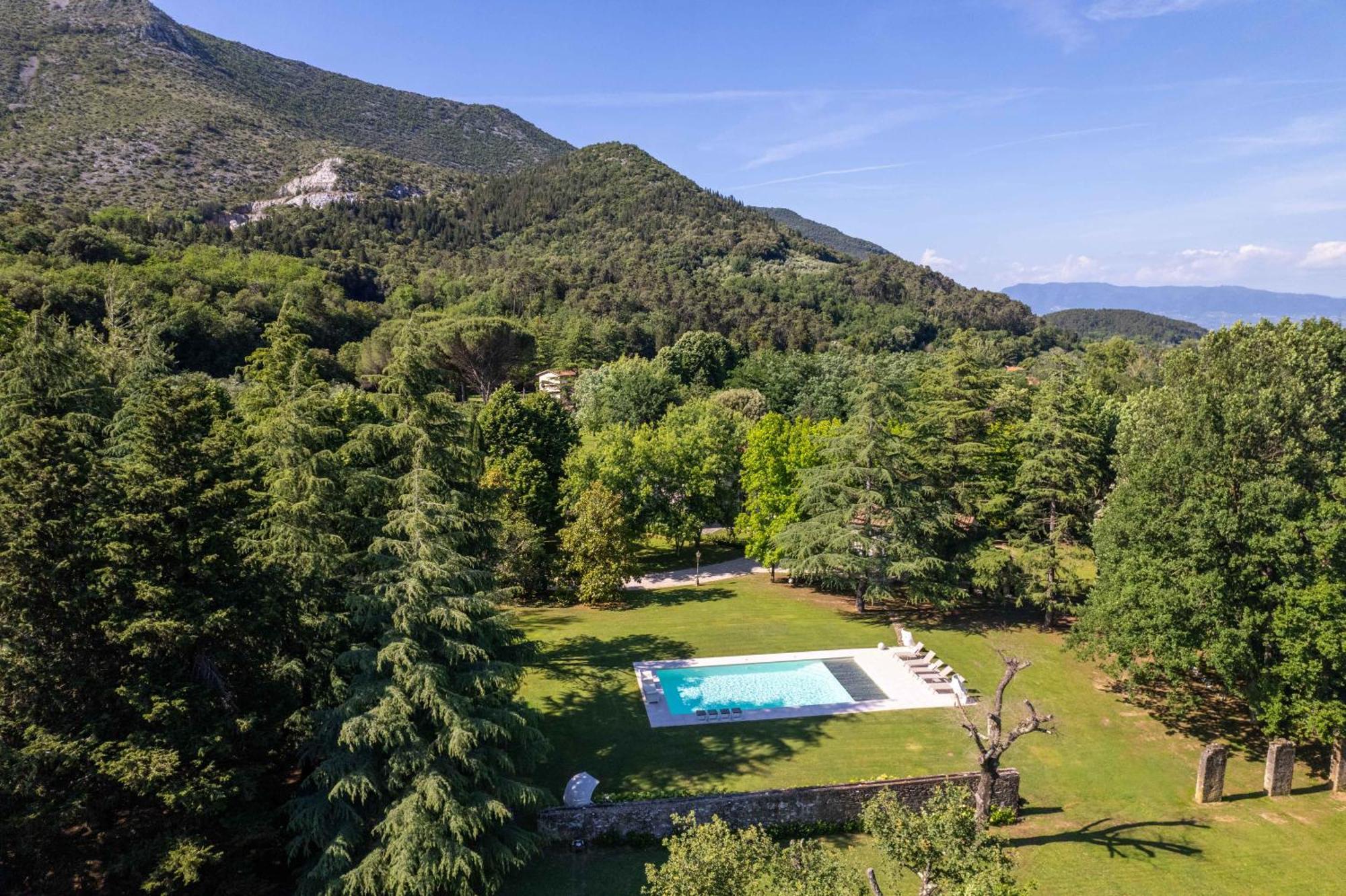 Villa Vittoria - Lusso Con Piscina, Tennis, Jacuzzi E Palestra Lucques Extérieur photo