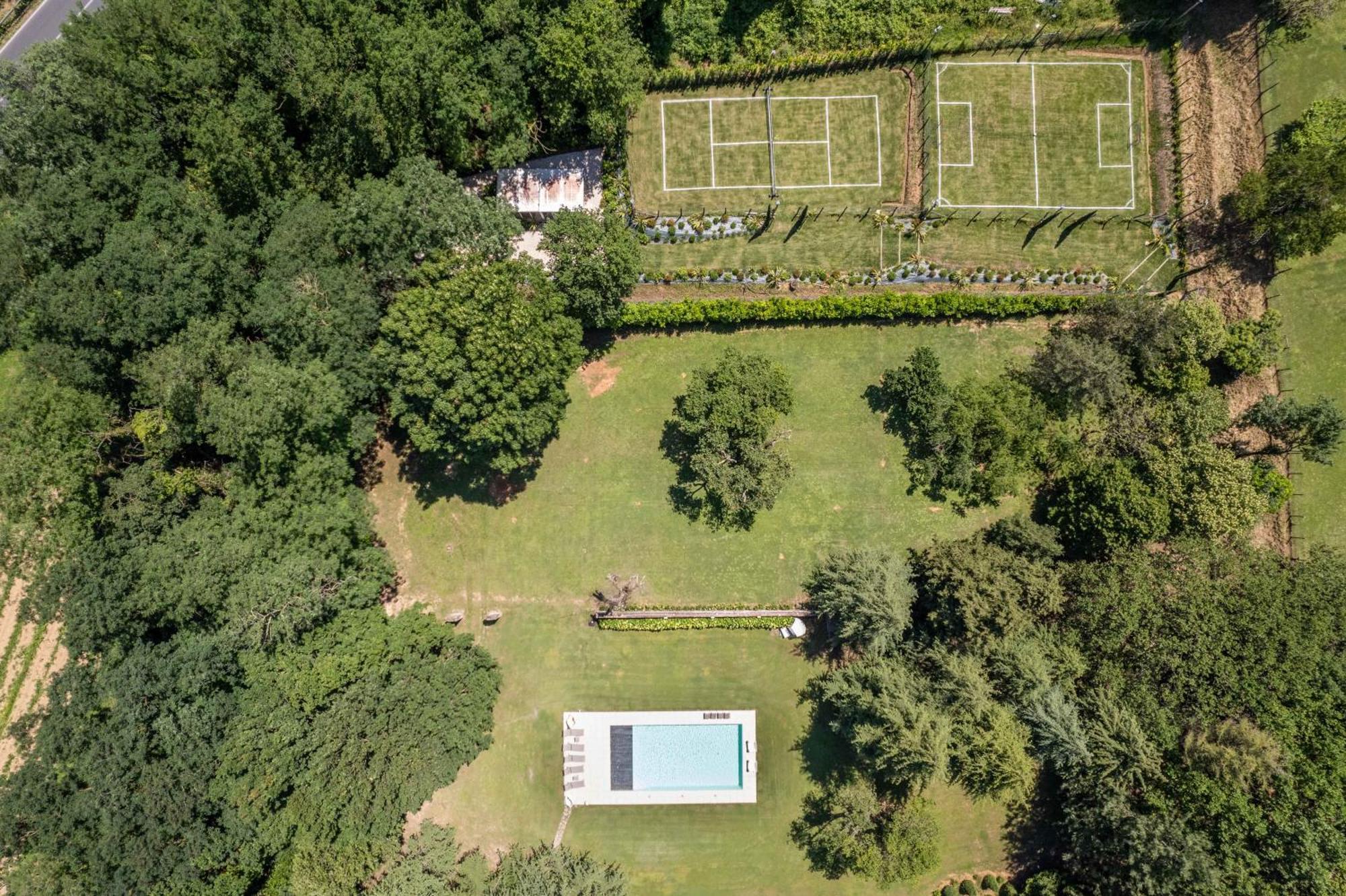 Villa Vittoria - Lusso Con Piscina, Tennis, Jacuzzi E Palestra Lucques Extérieur photo